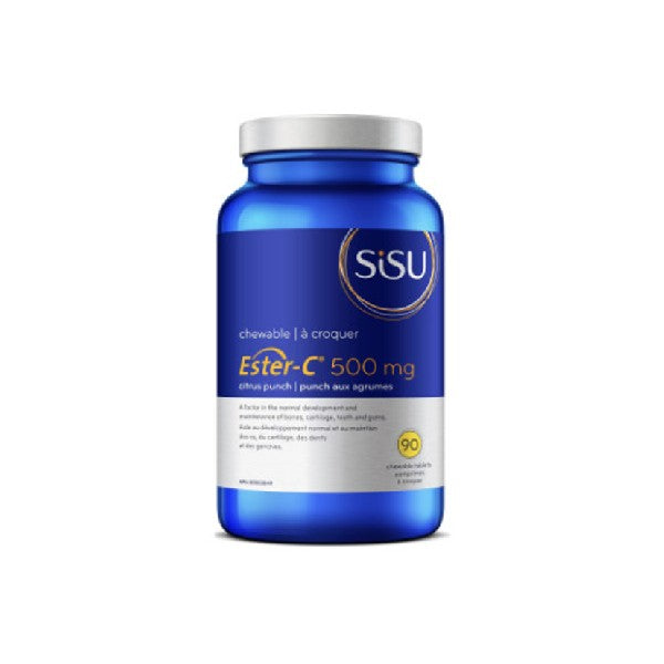 Ester-C 500 mg punch aux agrumes SiSu (90 comprimés) À croquer