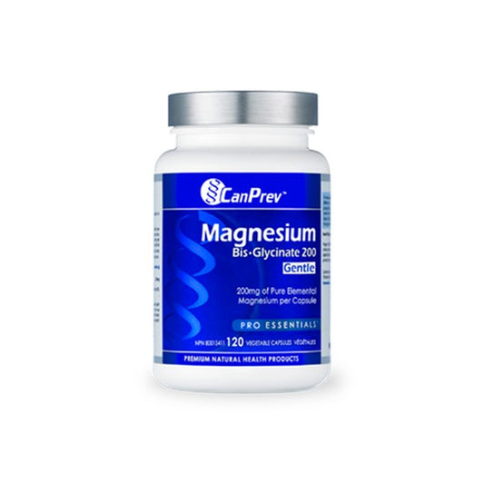 Magnesium Bis-Glycinate 200 CanPrev  (120 capsules)